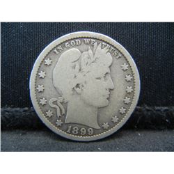 1899 Barber Quarter.