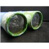 Image 2 : 2005 P and D Mint Wrapped Rolls of Westward Journey Ocean View Nickels.  GEM.
