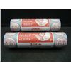 Image 1 : 2006 P and D Mint Wrapped Rolls of Westward Journey Back to Monticello Nickels.  GEM.