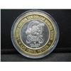 Image 1 : O’Sheas Las Vegas Nevada $10 (.999) silver gambling token.   In capsule.