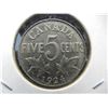 Image 2 : 1924 Canada Nickel.  Extremely Fine.