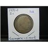 Image 2 : 1937-J German silver 5 Mark with historical symbol.  Original.