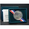 Image 1 : 1991-D Korean War Memorial Commemorative $1.  GEM BU in Mint package.