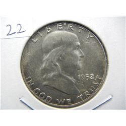 1952 Franklin Half with Full Bell Lines.  Uncirculated.