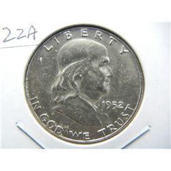 1952-D Franklin Half with Full Bell Lines.  Uncirculated.