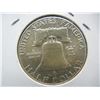 Image 2 : 1960 Franklin Half with Full Bell Lines.  Nice Brilliant Uncirculated.