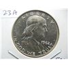 Image 1 : 1962-D Franklin Half with Full Bell Lines.  Unbelievable sharp strike.  Uncirculated.
