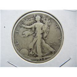 1934-D Walking Liberty Half.  Fine 15.