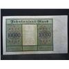 Image 3 : 1922 Germany Weimar Republik 10,000 Mark Reichsbanknote, Serial # F 0382195