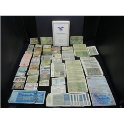 Mixed Group of Approximately 100 German Reichsbanknotes From the Early 1900's.