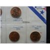 Image 3 : 1982 Seven Coin Lincoln Cent Copper and Zinc Set With All Varieties.