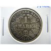 Image 1 : 1878-F Germany Silver 1 Mark. Scarce.