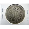 Image 2 : 1878-F Germany Silver 1 Mark. Scarce.