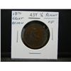 Image 3 : 1871 Great Britain 1/2 Penny. XF.
