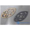 Image 2 : (3) Children's Sad Irons (2 w/Handles) & (2) Rivets