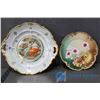 Image 1 : (2) Handpainted Plates