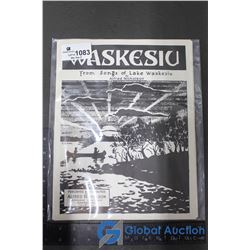 (10) 1930s Waskesiu Song Sheets