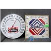 Image 1 : (2) Advertising Thermometers