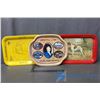 Image 1 : (3) 1950s Metal Trays