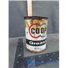 Image 6 : (4) Tobacco Cans and CO-OP Grease Can