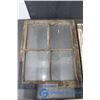 Image 2 : (3) Vintage Wood Framed Windows