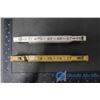 Image 2 : (2) Vintage Expandable Wooden Rulers