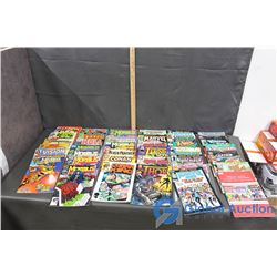 (40) Marvel Comic Books