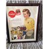 Image 1 : Coca-Cola Sign Framed Ad