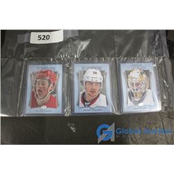 Set of 3 Hockey Cards in Cover