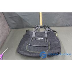 LuLuLemon Athetica Gray Fabric Tote Bag