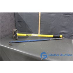 Ludell 33' 10lbs Sledgehammer and 36" Prybar