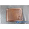 Image 1 : New Brown Leather Real Tree Wallet