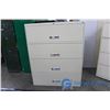 Image 1 : **4-Drawer Beige Cabinet