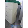 Image 2 : **4-Drawer Beige Cabinet