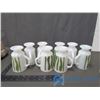 Image 1 : (8) Fire King Patio Style Mugs