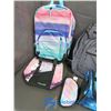 Image 2 : (3) Back Packs, (2) Lunch Bags, Pencil Case and Umbrella