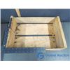 Image 2 : B.C Fruit Wooden Crate and Glass Sealable Jar