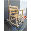 Image 2 : **Kids Wooden Rocking Chair