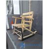 Image 3 : **Kids Wooden Rocking Chair