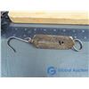Image 4 : Fileting Wood Cutting Board, Vintage Fish Scale and Flash Light