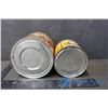 Image 3 : (2) Squirrel Peanut Butter Tins