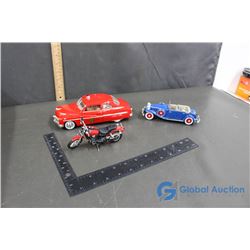 (3) Model Vehicles