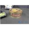 Image 3 : Elvis Collector Unopened Tin, Coca-Cola Tin and Lord of the Rings Tin with (2) Playing Card Decks
