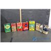 Image 1 : (7) Small Assorted Tins & Stihl Engine Oil (Full)