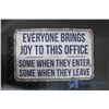 Image 1 : Office Reproduction Tin Sign