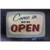 Image 1 : We're Open Reproduction Tin Sign