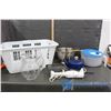Image 1 : Laundry Baskets of Misc Kitchen Items