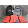 Image 1 : (2) Jansport Backpacks & Tracker Duffle Bags