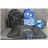 Image 1 : (2) Backpacks, Tracker Lunch Bag & Duffle Bag