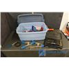 Image 1 : Plastic Tote of Assorted Tools